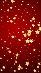 Magic stars vector overlay.  Gold stars scattered