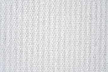 White rough wallpaper on wall as texture or background