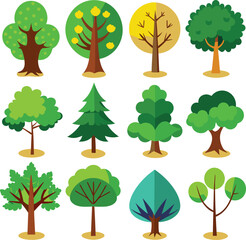 collection of trees