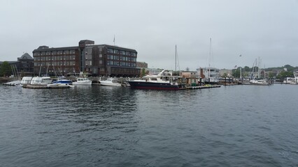 Naklejka premium Boating New England