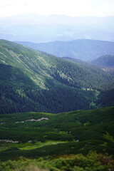 Fototapeta premium view from the mountain