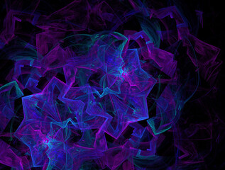 Obraz premium Imaginatory fractal abstract background Image