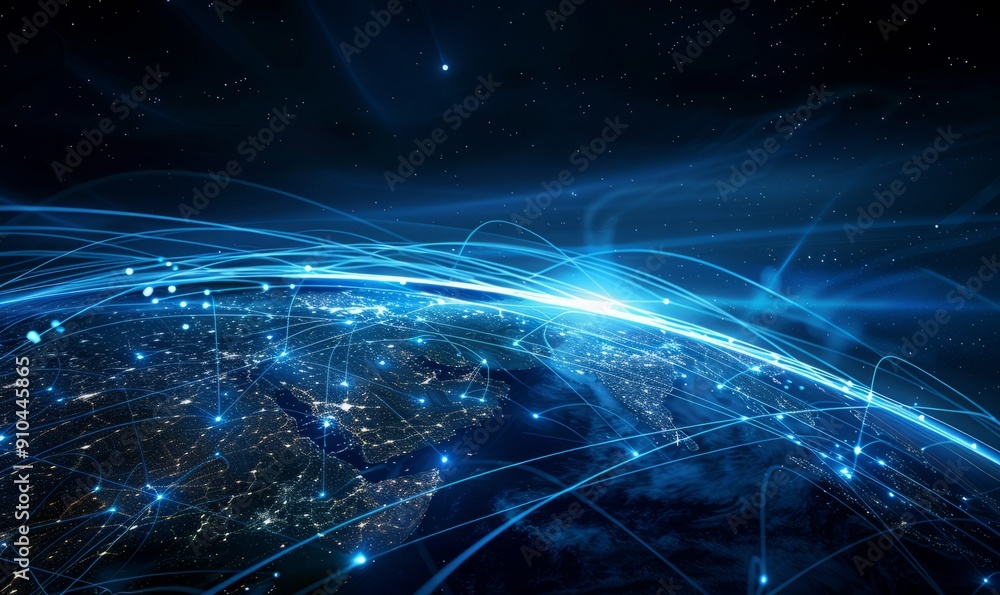 Poster analyzing telecom data to drive network expansion and revenue growth insights