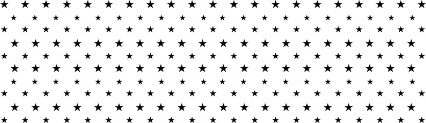 Seamless pattern with stars. Black and white simple pattern. Festive pattern with stars. Night sky background. Kids texture. Nursery prints for textile, apparel, wrapping paper, vector illustration