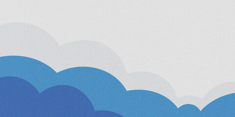 Abstract blue gray background with clouds