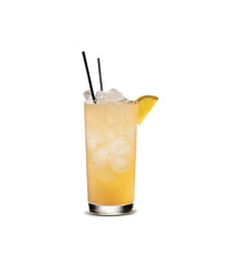 arnold palmer cocktail isolated on white or transparent background