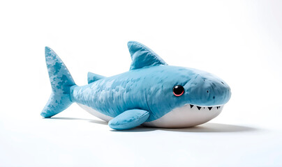 toy shark isolated