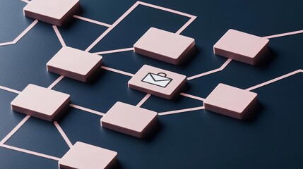 Flowchart of an SEO strategy focused on boosting conversions, with key steps highlighted