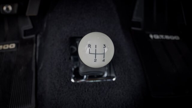 Fototapeta 4 speed shift knob