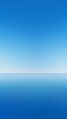 Obraz premium blue space room. Ai generated