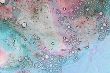 Sample of bacteria culture as background, macro view