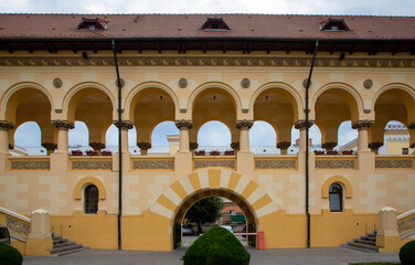 In the Alba Carolina fortress located in Alba Iulia city, Romania. It is a Vauban bastioned...