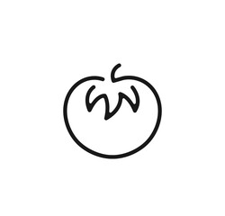 Tomato outline icon