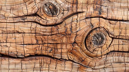   A close-up of half a wooden plank serving as a backdrop