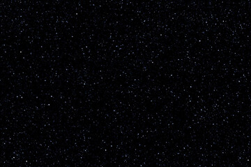 Stars in the night. Dark blue night sky with glowing stars. Galaxy space. New Year, Christmas and Celebration background concept.	