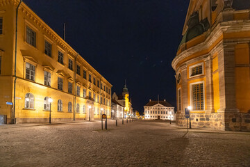 Walking the streets of Kalmar in the evening © Gunnar E Nilsen