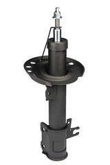 car shock absorber isolated on white background