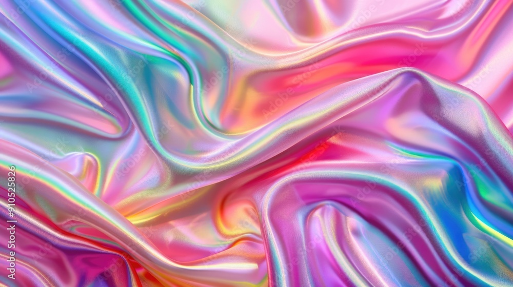 Poster a vibrant and eclectic mix of colors on a textured surface