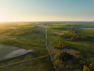 view from the air