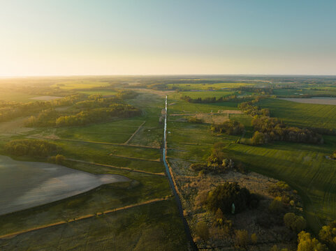 view from the air