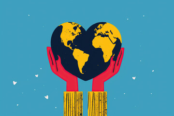 Protecting Our Planet, A Heartfelt Call to Action. Generative AI