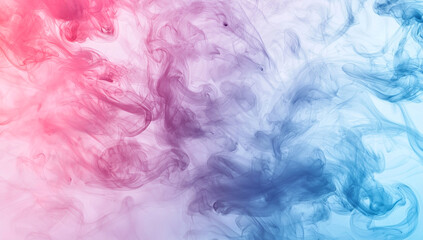 Fototapeta premium abstract pink and blue color background with smoke