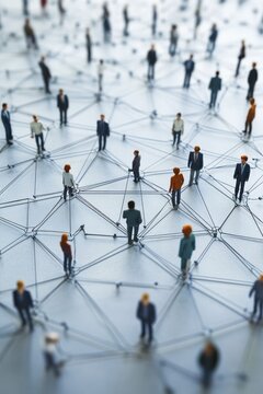Illustrating Community Interaction and Engagement through Virtual Characters Set Against Transparent Backgrounds.