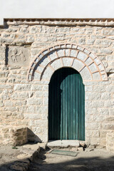 The church of the Saint Paraskevi up in the mountain of Othonoi island, Greece