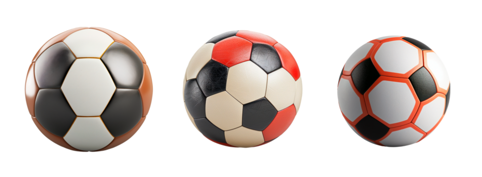 Soccer Ball on Transparent Background