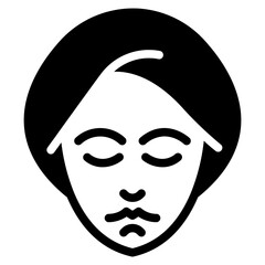 Skin care, aesthetics treatment icon