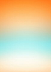 Fototapeta premium Soft gradient blue orange colors transitions white background