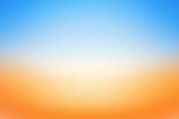 Obraz premium Soft gradient blue orange colors transitions white background