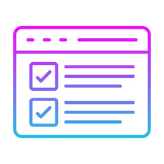 Online Survey Icon