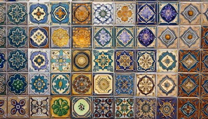 Intricate tile patterns