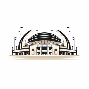 Stadium clip art preview