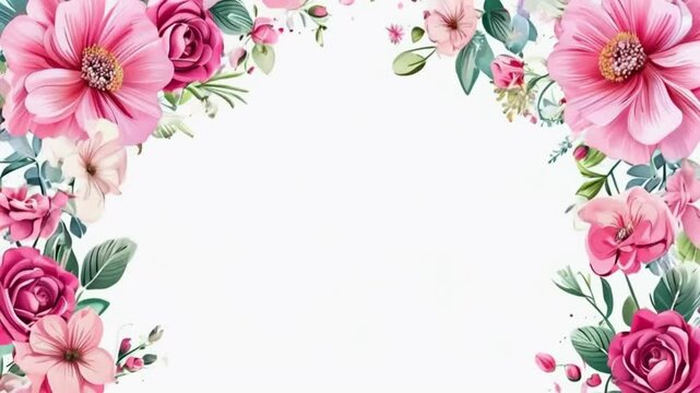 pink frame