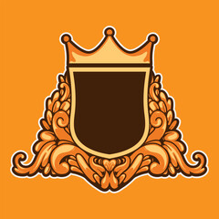 Obraz premium king logo