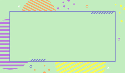 Abstract geometric background vector template