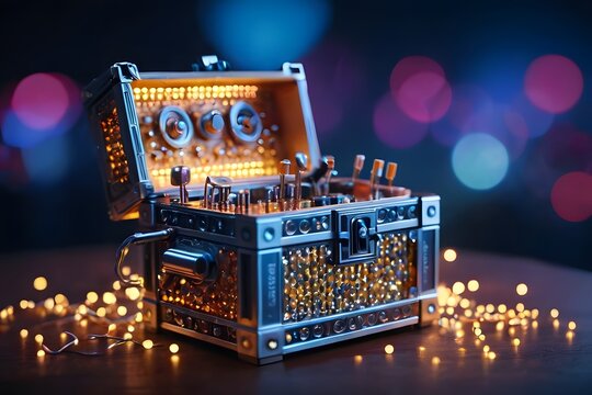 Steampunk Music Box 646