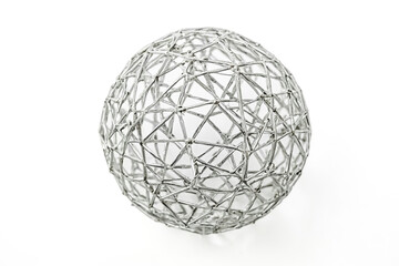 Silver Wire Sphere