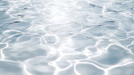 Fototapeta premium White water wave texture background,Closeup of desaturated transparent clear calm water surface texture with splashes and bubbles. Trendy abstract nature background. 