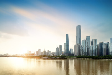 Zhujiang New Town skyline, Guangzhou, China