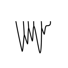 stalactite line illustration
