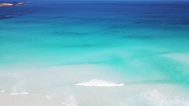 Ten Mile Lagoon beach is just gorgeous and provides a really great little safe patch to swim. Esperance WA.