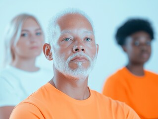 Multigenerational, Multiethnic Group Therapy Session with Diverse Participants Sharing Experiences in a Supportive Environment