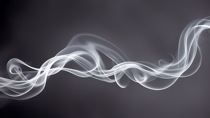Smoke Trails: Delicate, flowing trails of smoke rising and intertwining, with soft, wispy edges and varying densities.