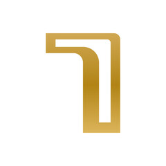 Monogram 7. Number 7. Number 7 design logo. Monogram letter mark 7 logo design. Monogram design vector logo. Monogram number 7 logo design. Simple number 7 monogram. Monogram 7 design logo.