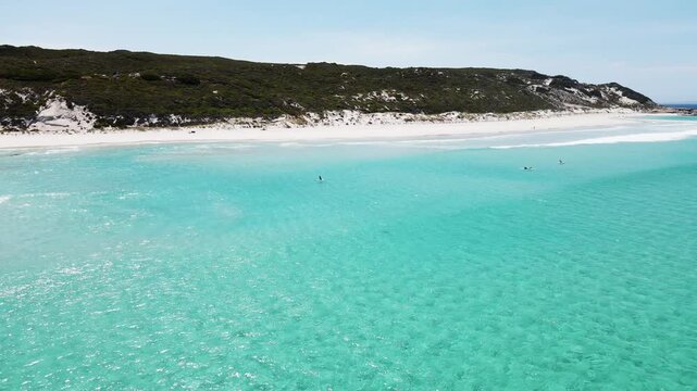 Ten Mile Lagoon beach is just gorgeous and provides a really great little safe patch to swim. Esperance WA.