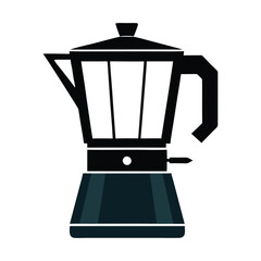 coffee maker silhouette icon for vector design