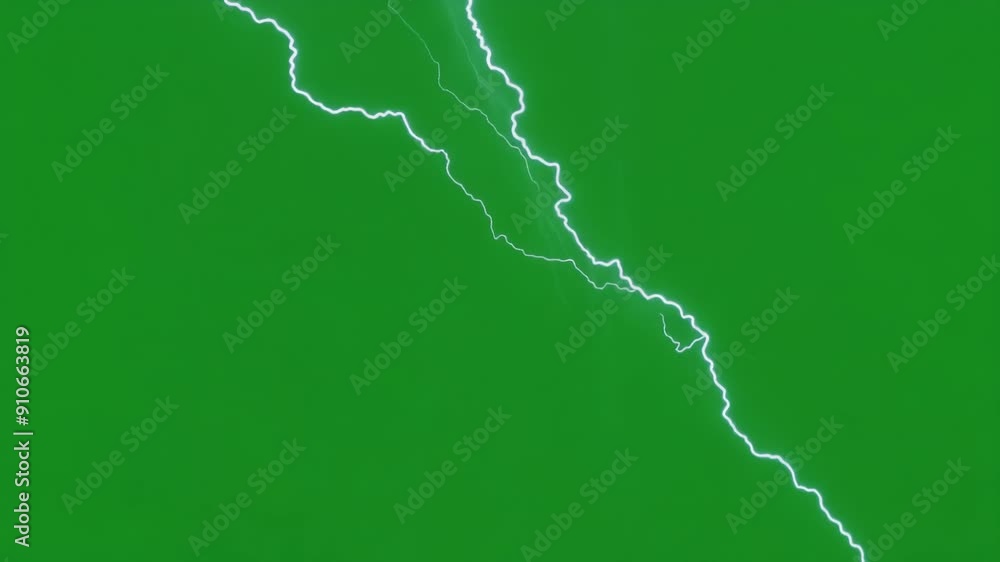 Poster a strikingly lifelike simulation as animated lightning strikes and illuminates the screen with a rea